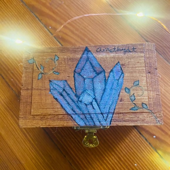 Amethyst Crystal Sprite Box